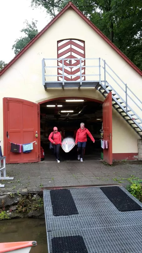 Mannschaft der FRGS auf der Herbstwanderfahrt bei Bamberg 2022