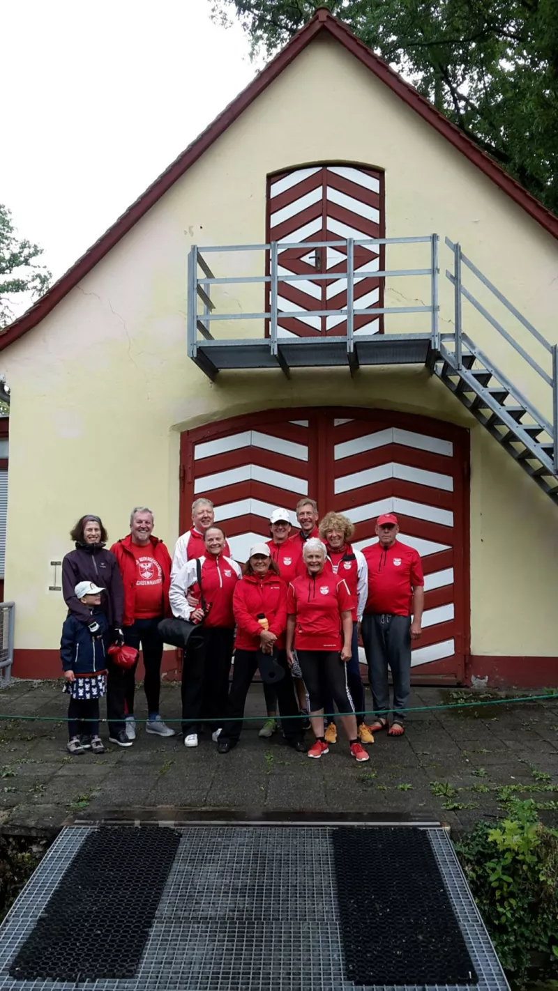 Mannschaft der FRGS auf der Herbstwanderfahrt bei Bamberg 2022