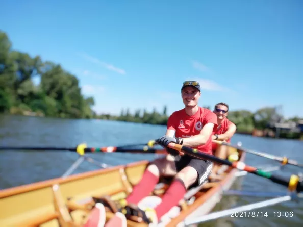 Mannschaft der FRGS auf der Tagesfahrt nach Mühlheim 2021
