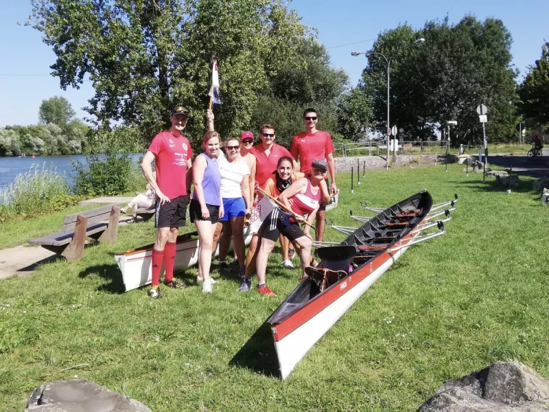 Mannschaft der FRGS auf der Tagesfahrt nach Mühlheim 2021